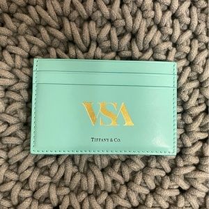 Tiffany & Co. Card Holder - Heavily Discounted due to initials